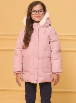 Coat, Parka, Jacket-Sergent Major Baby rose DOWN JACKET