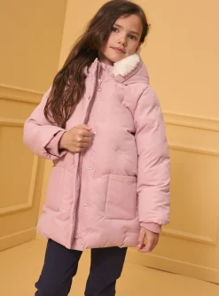 Coat, Parka, Jacket-Sergent Major Baby rose DOWN JACKET