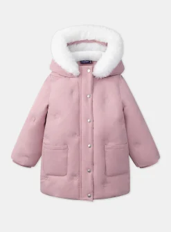 Coat, Parka, Jacket-Sergent Major Baby rose DOWN JACKET