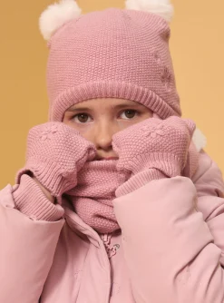 Beany, Scarf, Gloves-Sergent Major Baby rose GLOVES & MITTENS