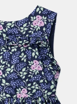 Dress-Sergent Major Backless blue dress