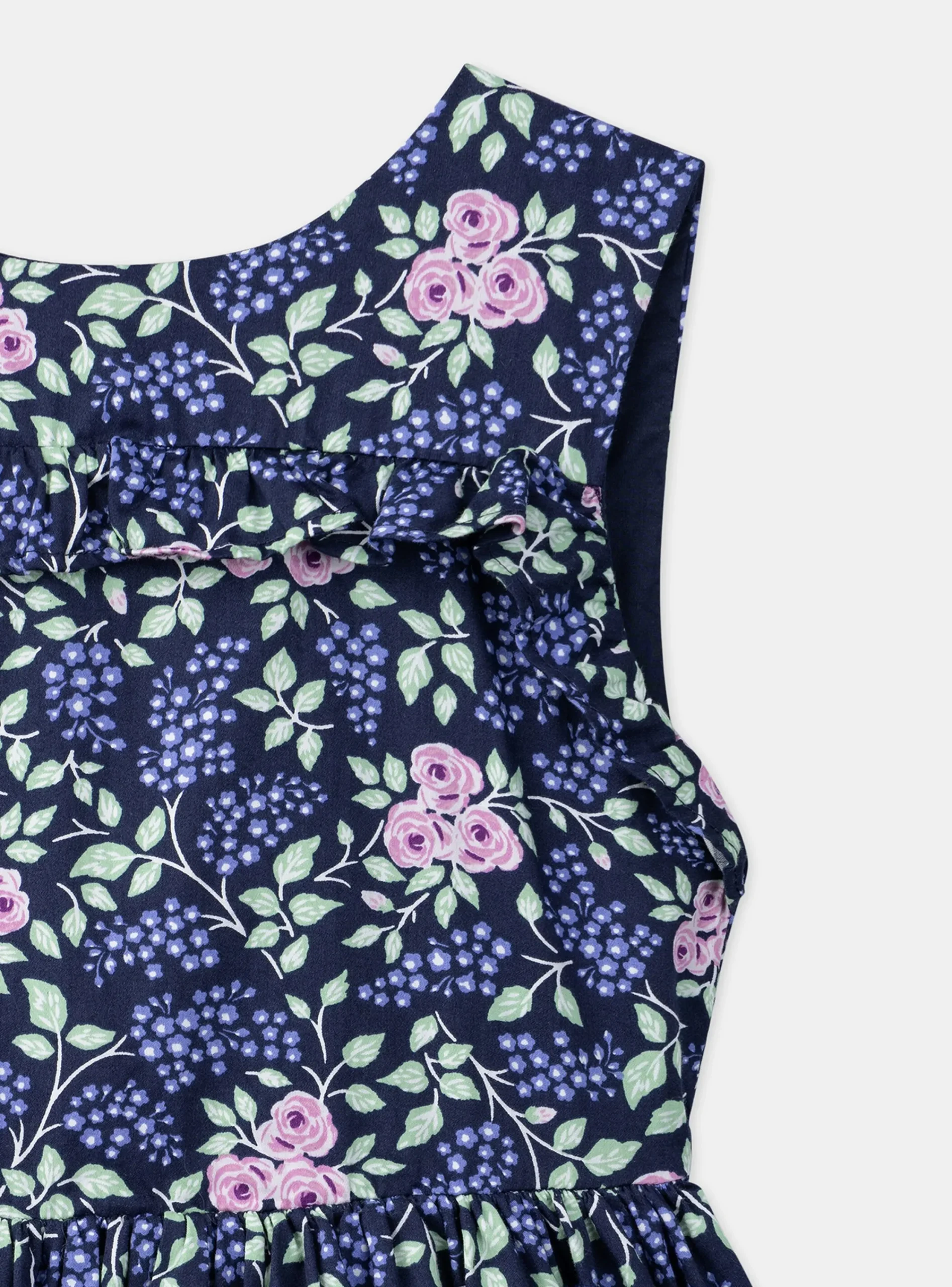 Dress-Sergent Major Backless blue dress
