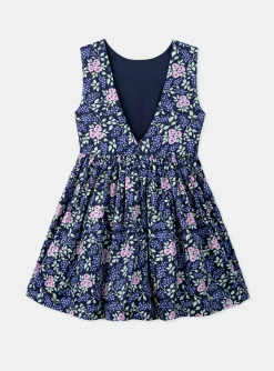 Dress-Sergent Major Backless blue dress
