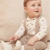 Suits And Ensembles-Sergent Major Beige and white pants, bodysuit and socks set
