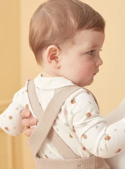 Suits And Ensembles-Sergent Major Beige and white pants, bodysuit and socks set