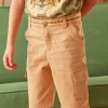 Bermuda Shorts-Sergent Major Beige BERMUDA
