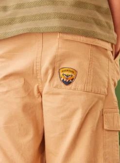 Bermuda Shorts-Sergent Major Beige BERMUDA