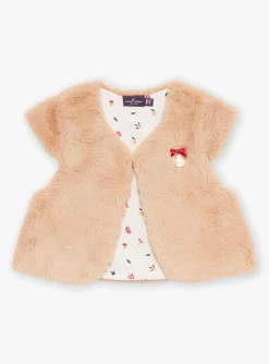 Knitwear, Sweater, Cardigan | Knitwear, Sweater, Cardigan-Sergent Major Beige CARDIGAN WHITHOUT SLEEVES