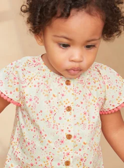 T-shirts & Shirts | T-shirts & Shirts-Sergent Major Beige floral blouse
