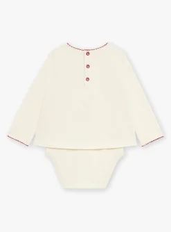 Body | Body-Sergent Major Beige long-sleeved bodysuit T-shirt