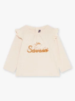 T-shirts & Shirts | T-shirts & Shirts-Sergent Major Beige long-sleeved T-shirt