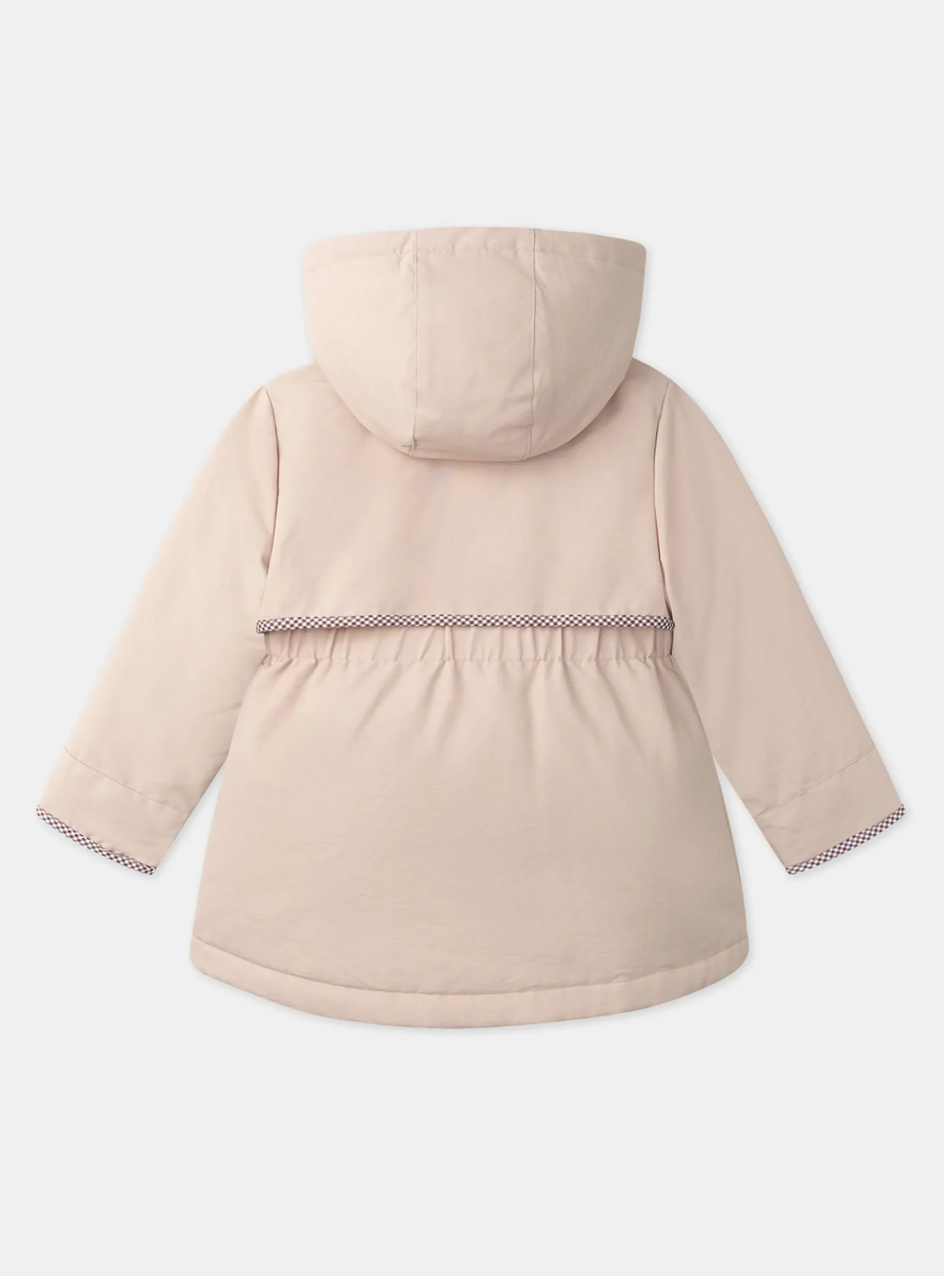 Coat, Parka, Jacket-Sergent Major Beige RAINCOAT