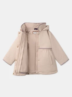 Coat, Parka, Jacket-Sergent Major Beige RAINCOAT