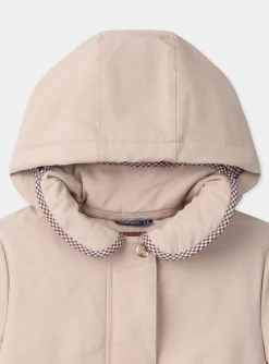 Coat, Parka, Jacket-Sergent Major Beige RAINCOAT