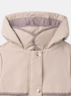 Coat, Parka, Jacket-Sergent Major Beige RAINCOAT