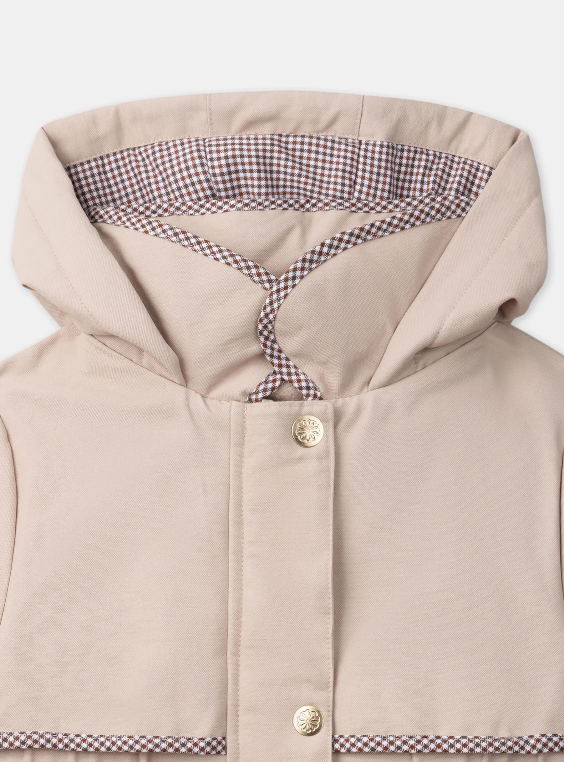 Coat, Parka, Jacket-Sergent Major Beige RAINCOAT