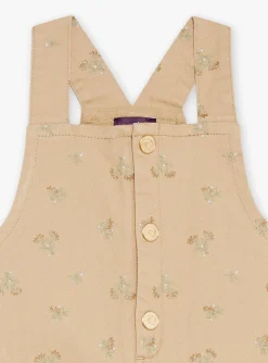 Dress-Sergent Major Beige sequined floral print dress