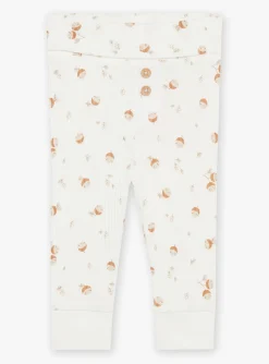 Suits And Ensembles-Sergent Major Beige top, ecru leggings and caramel socks