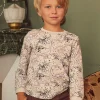 T-shirt, Polo Shirt-Sergent Major Beige T-shirt with dinosaur print
