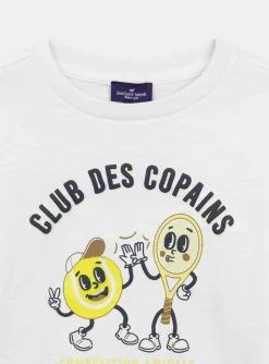 T-shirt, Polo Shirt-Sergent Major Best friends off-white T-shirt