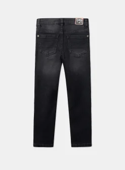 Trousers, Jeans-Sergent Major Black denim JEANS
