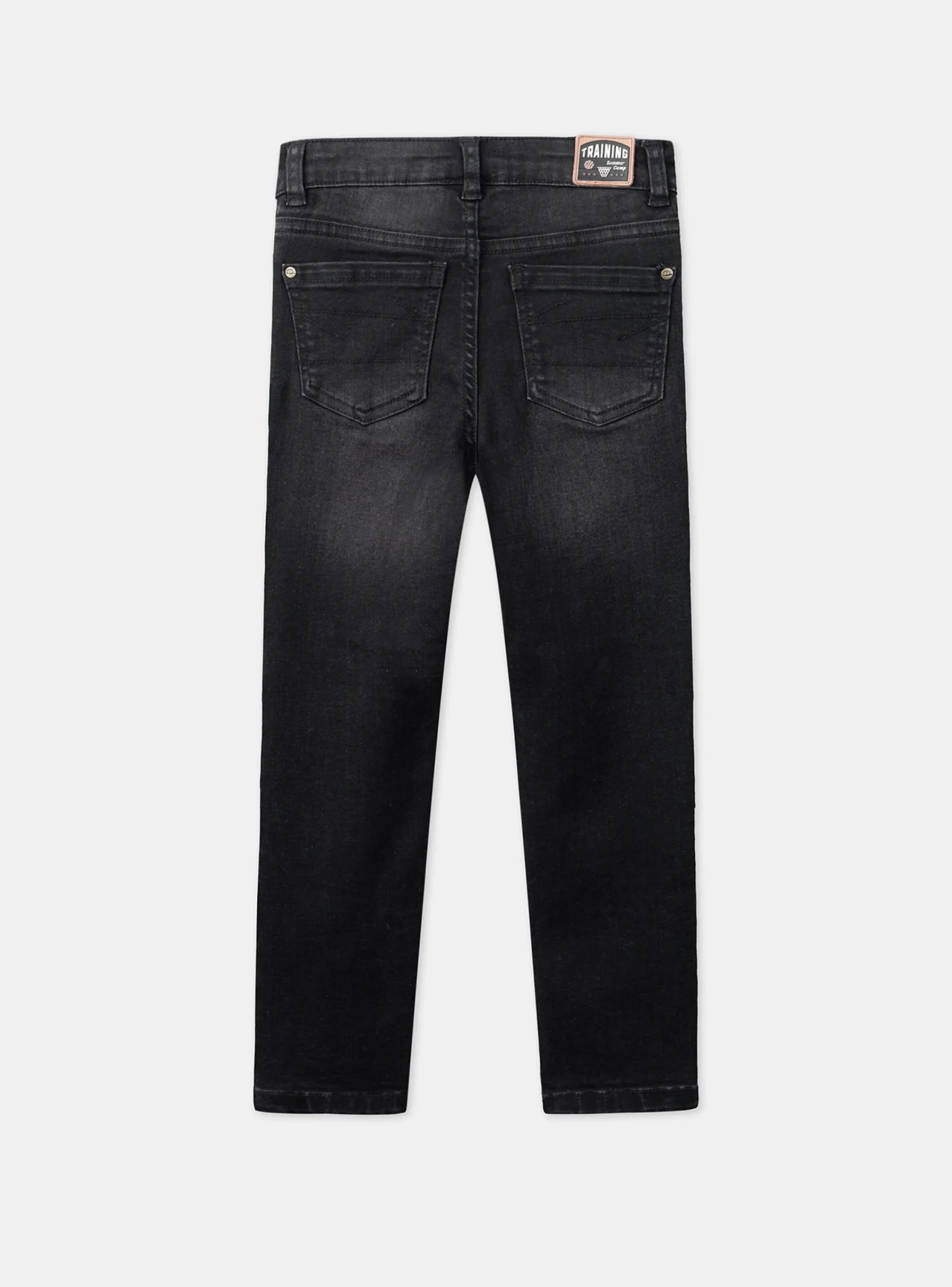 Trousers, Jeans-Sergent Major Black denim JEANS