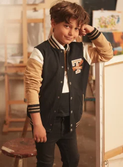 Knitwear, Sweater, Cardigan-Sergent Major Black KIDS CARDIGAN