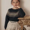 Knitwear, Sweater, Cardigan-Sergent Major Black PULLOVER