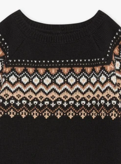 Knitwear, Sweater, Cardigan-Sergent Major Black PULLOVER
