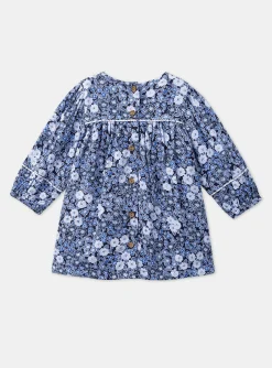 Dress | Dress-Sergent Major Blue and white floral print dress