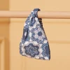 Hat, Headband, Scarf | Hat, Headband, Scarf-Sergent Major Blue and white headband with floral print