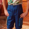 Bermuda Shorts-Sergent Major Blue BERMUDA