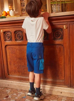 Bermuda Shorts-Sergent Major Blue BERMUDA