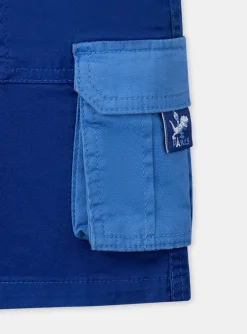 Bermuda Shorts-Sergent Major Blue BERMUDA