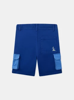 Bermuda Shorts-Sergent Major Blue BERMUDA