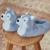 Shoes-Sergent Major Blue 3D wolf slippers