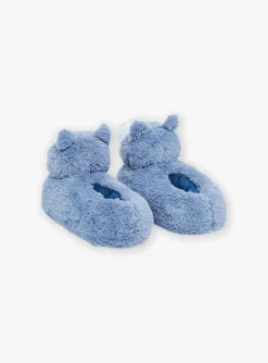 Shoes-Sergent Major Blue 3D wolf slippers