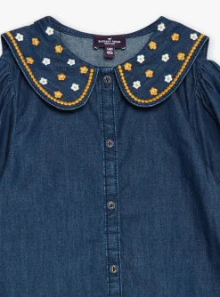 Shirt, T-shirt-Sergent Major Blue denim blouse