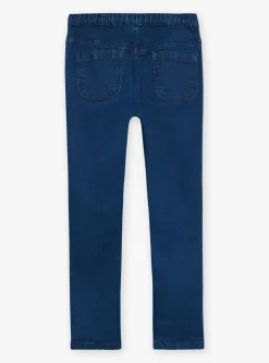 Trousers, Jeans And Legging-Sergent Major Blue denim slim jeans