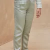 Trousers, Jeans And Legging-Sergent Major Blue green PANTS