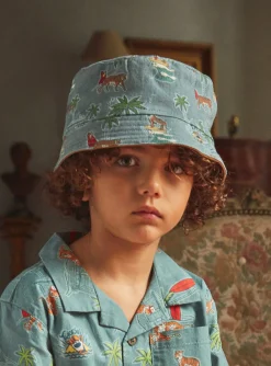 Hats-Sergent Major Blue HAT