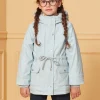 Coat, Parka, Jacket-Sergent Major Blue RAINCOAT