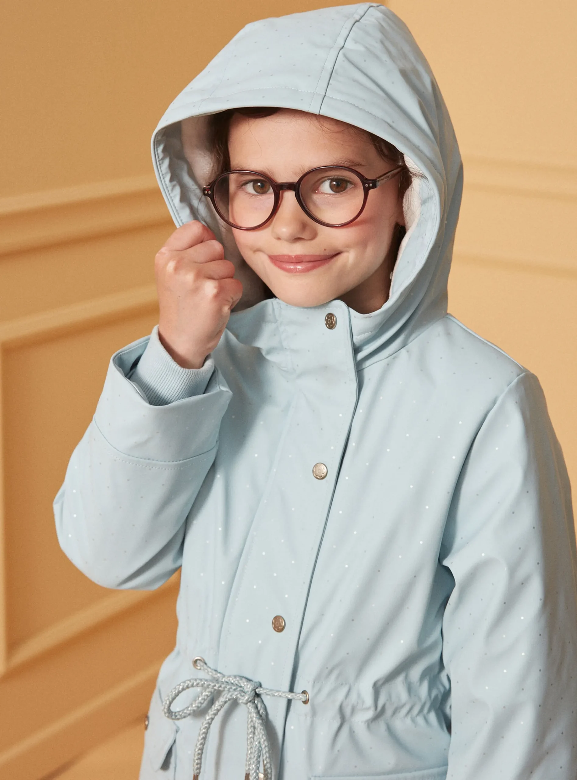 Coat, Parka, Jacket-Sergent Major Blue RAINCOAT