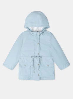 Coat, Parka, Jacket-Sergent Major Blue RAINCOAT