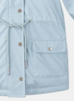 Coat, Parka, Jacket-Sergent Major Blue RAINCOAT