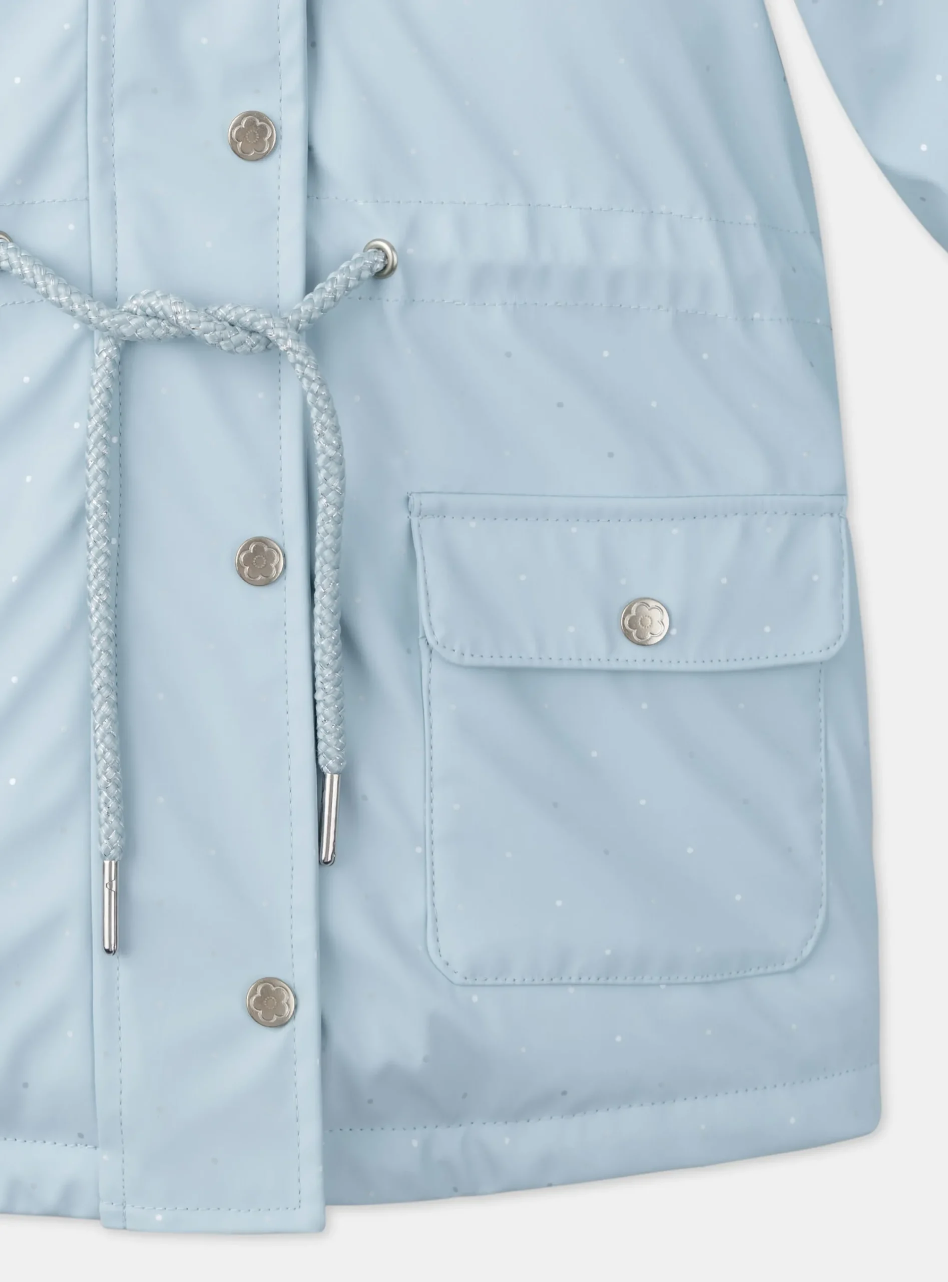 Coat, Parka, Jacket-Sergent Major Blue RAINCOAT