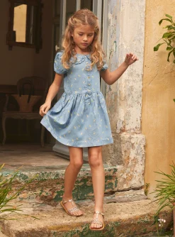 Dress-Sergent Major Blue shirt dress