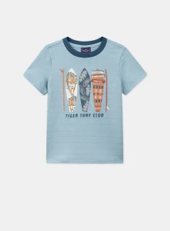 T-shirt, Polo Shirt-Sergent Major Blue surf T-shirt