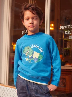 Knitwear, Sweater, Cardigan-Sergent Major Blue SWEAT SHIRT
