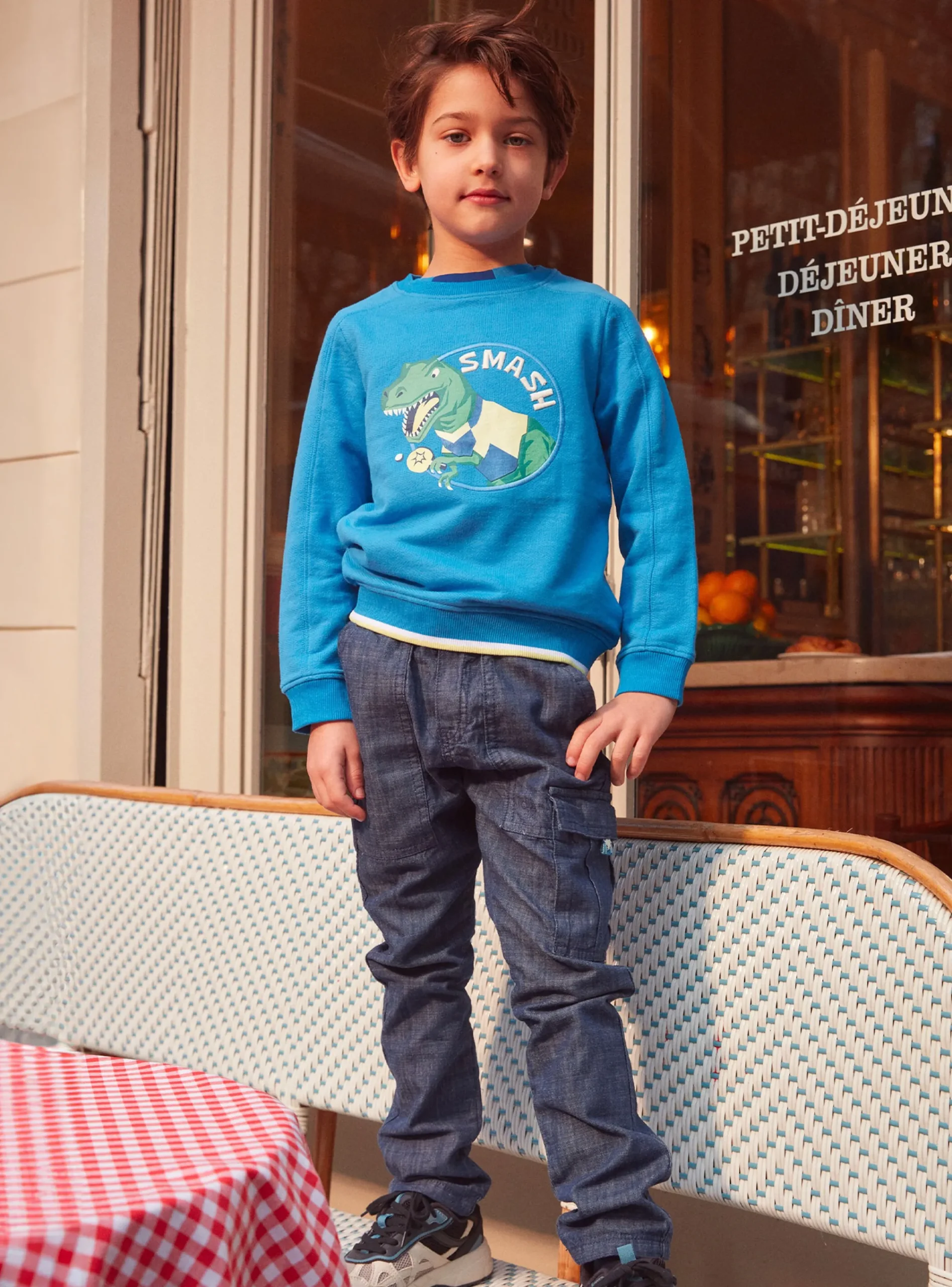 Knitwear, Sweater, Cardigan-Sergent Major Blue SWEAT SHIRT